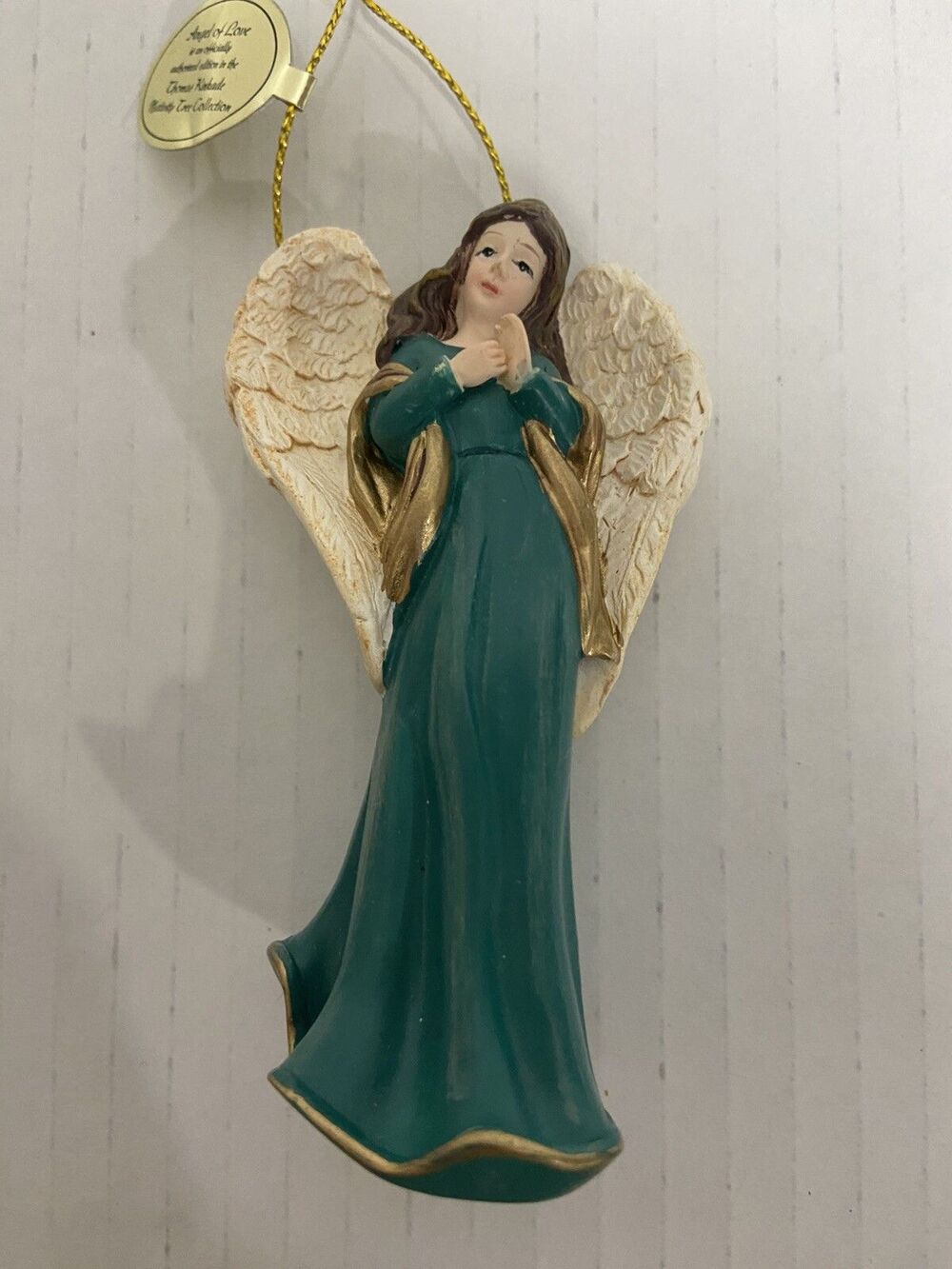 Thomas Kinkade Nativity Tree Collection Angel Of Love 4" Christmas Ornament